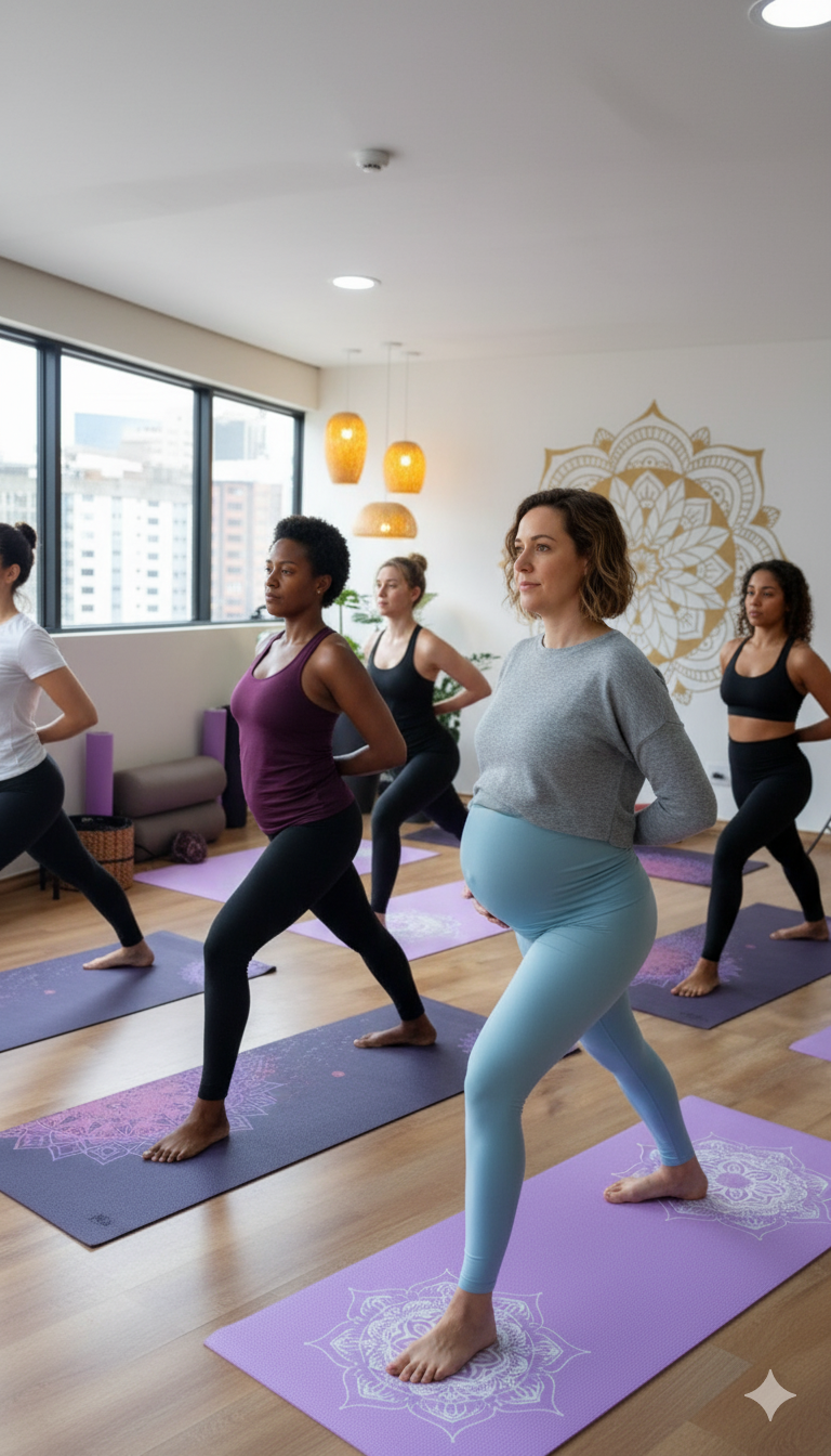 Yoga e Pilates para gestantes